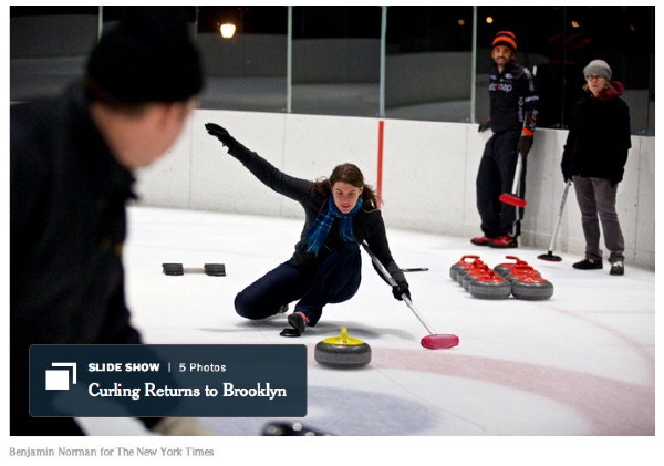 NYT - Curling in Brooklyn